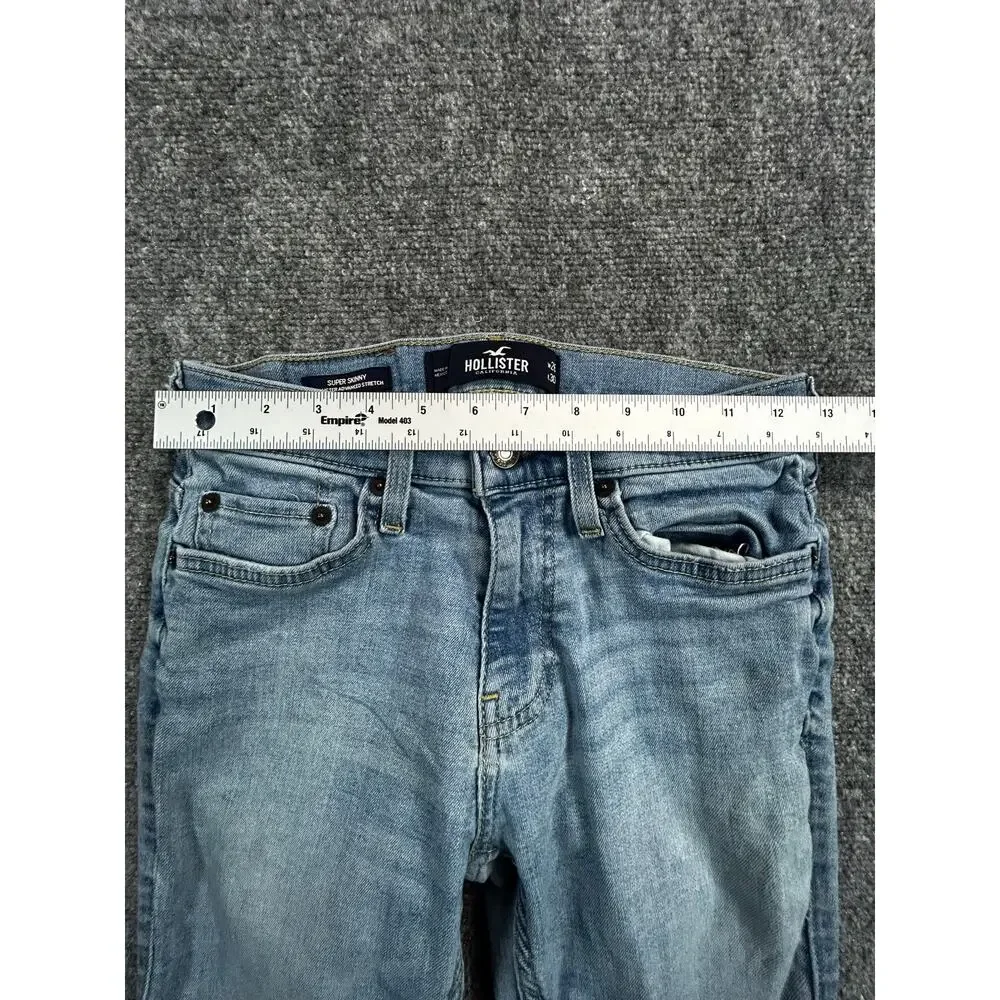 Hollister Women's Light Wash Skinny Jeans W26 L30 Stretch Denim - Picture 7 of 8
